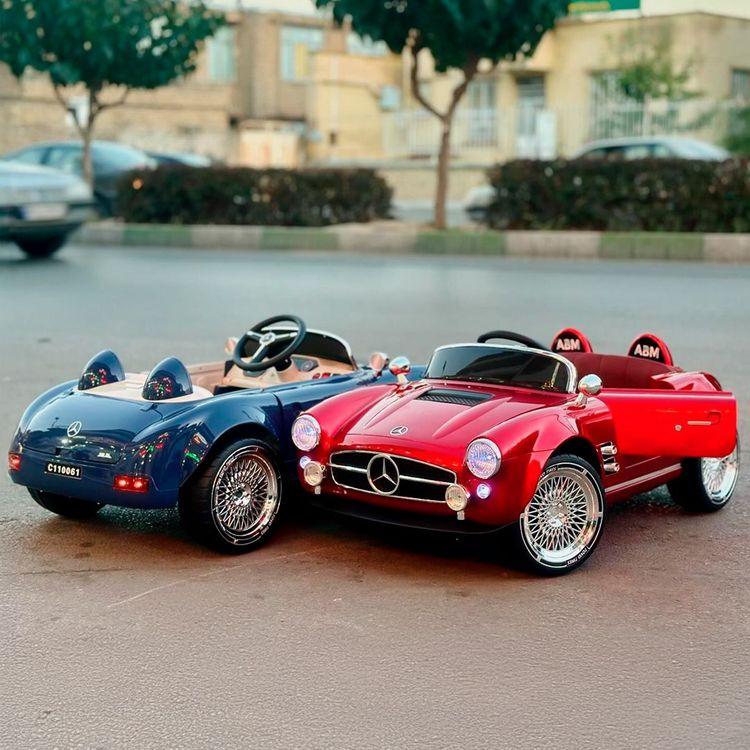 Kids Electric Vintage Mercedez Benz Ride On Sports Car