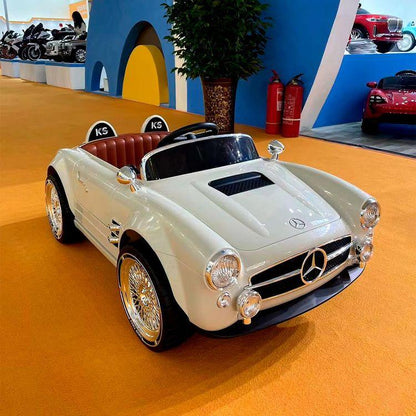 Kids Electric Vintage Mercedez Benz Ride On Sports Car