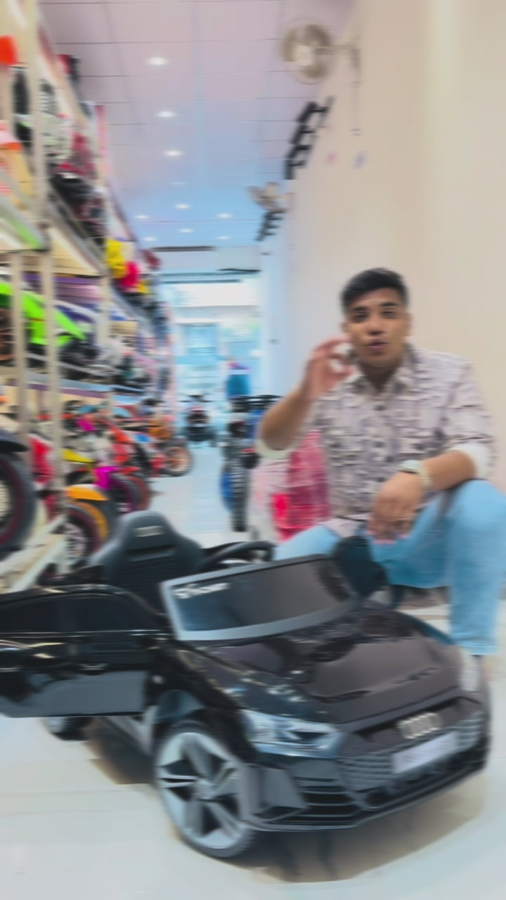 Audi E‑Tron GT 12 V Kids Ride-On Car with Suspension, Lights & Remote Control | 11CART