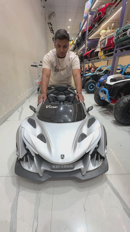 11Cart Maserati KD‑1668 12V Electric Ride-On Car for Kids with Remote Control