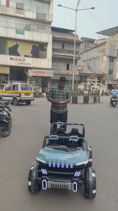 Rechargeable Battery Operated Jeep for Kids