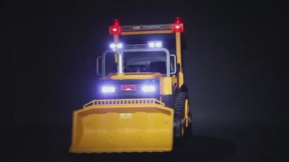 11CART Premium Kids Ride-On JCB Bulldozer – Electric Construction Vehicle