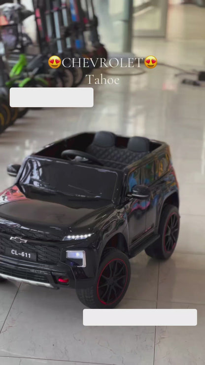 11Cart Chevrolet Kids 12V Dual Seater Battery Operated Ride-On Car