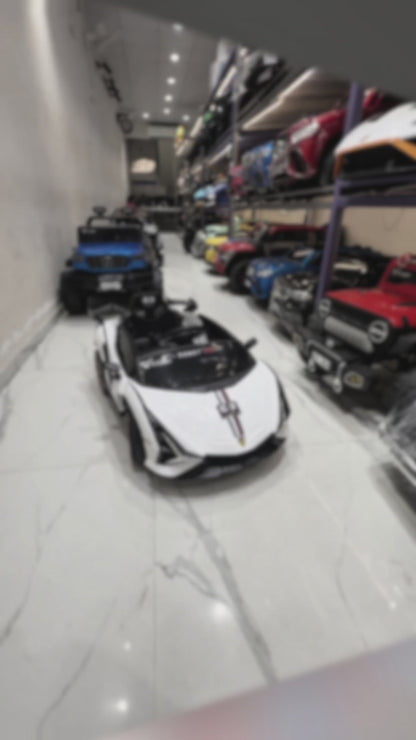 Lamborghini Electric Sports Ride on Car for Kids | 4 Channel Parental Control