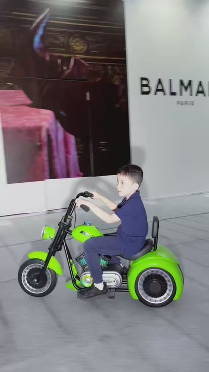 11CART Ultimate Harley Cruiser Electric Motorcycle For Kids