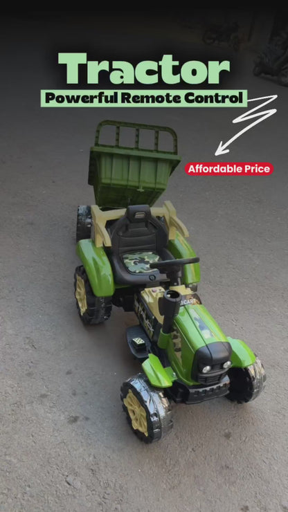 ride on tractor For Kids 12V Battery Operated