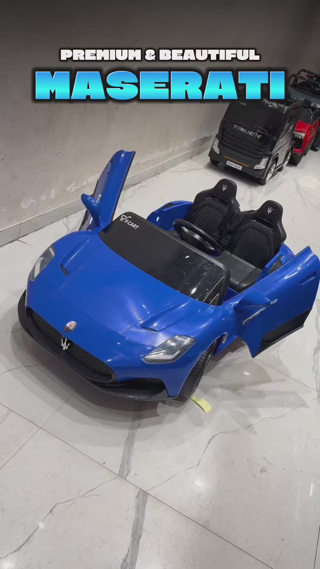 Official Licensed 24V Maserati Kids Ride-On Car