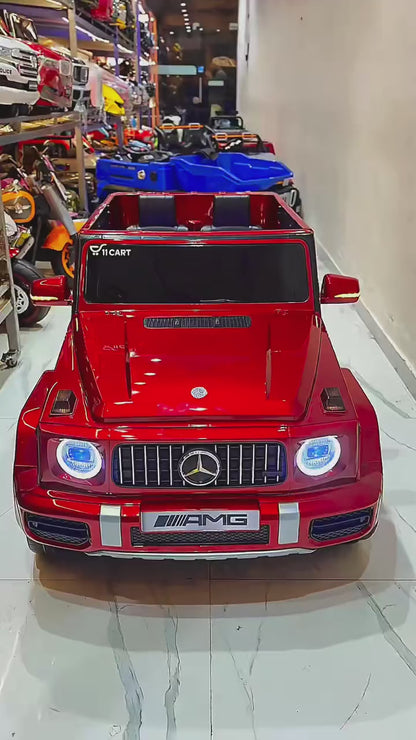 11Cart Mercedez‑G63 AMG 12 V Kids Electric Car with Remote