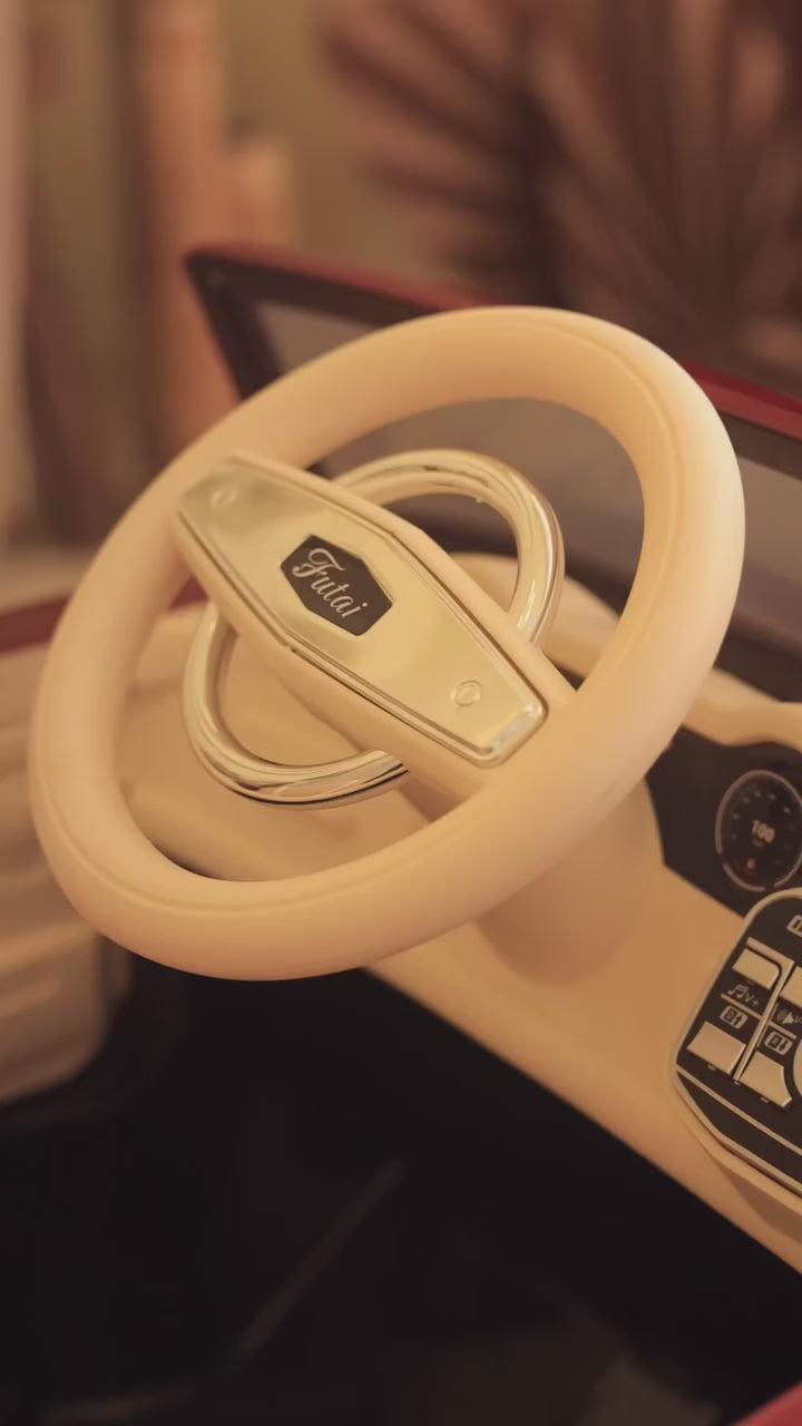 2025 Vintage Kids Car Dual Accelerator