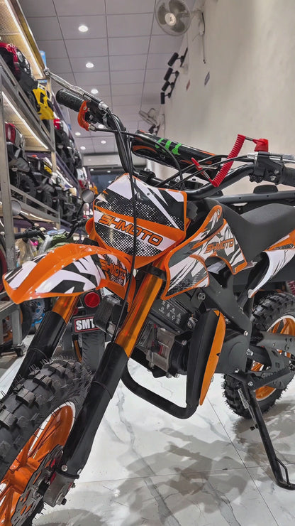 49CC Dirt Bike | Kids Sport Bike PETROL | RED