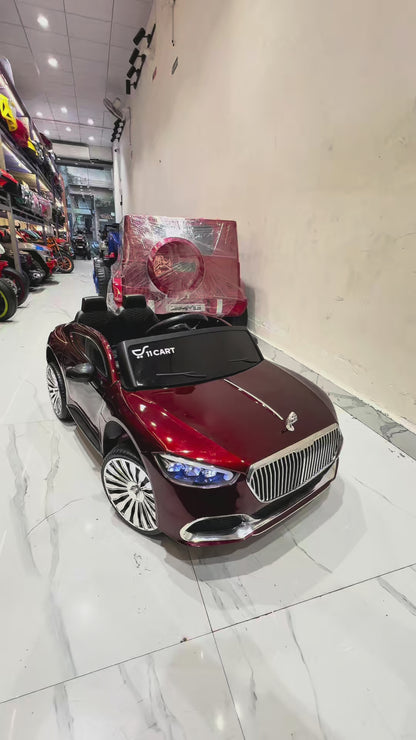 12V Ride-on Car for Kids with Parental Control | Classic Lights and Sound effects