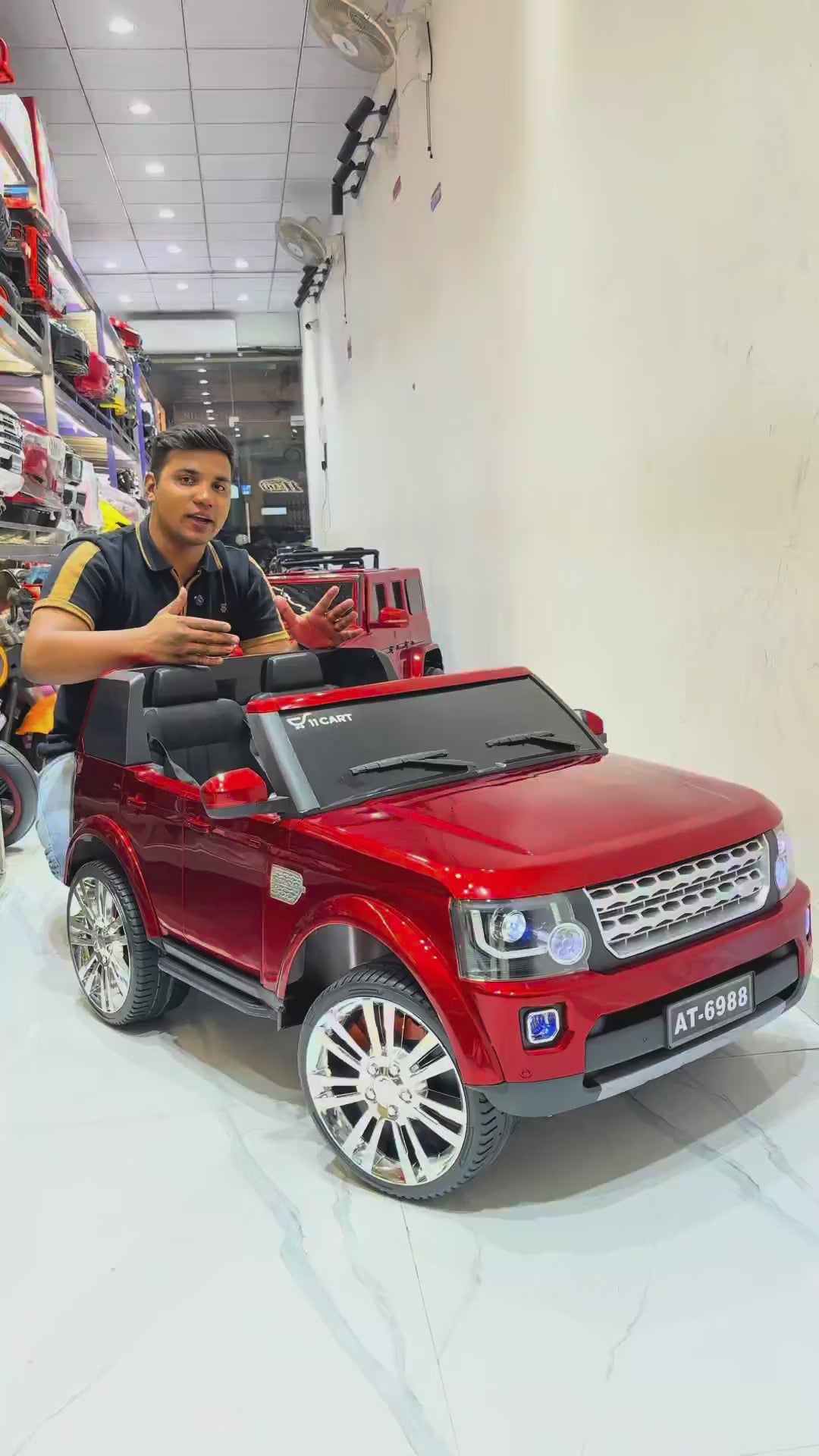 Dual-Seater Discovery Electric Ride-On SUV for Kids | 11CART