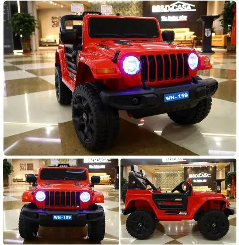 12V Kids Electric Ride On Jeep Car with 2.4G Remote Control & Bluetooth WN-159 - 11Cart