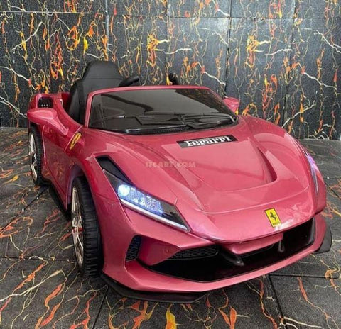 Dual Battery Multifunctional steering Ferrari F8 Ride on Car for Kids | Remote Control & Manual Drive - 11Cart