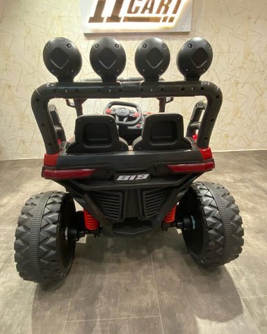 12v 4-Wheel Drive Ride-on Off-Road Jeep with Parental Remote Control - 11Cart