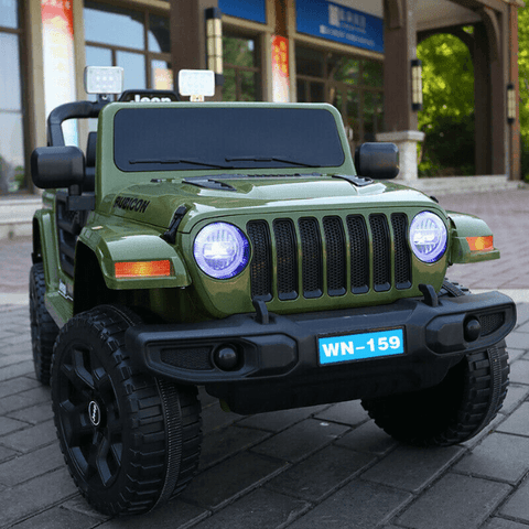 12V Kids Electric Ride On Jeep Car with 2.4G Remote Control & Bluetooth WN-159 - 11Cart