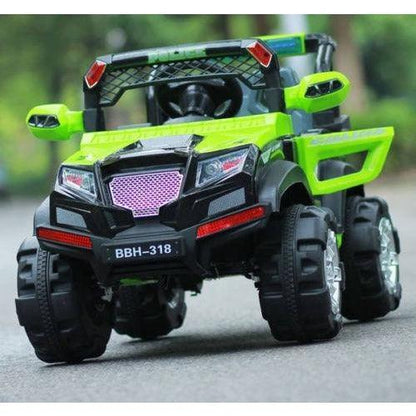 Battery Operated Ride-on Car for Kids with Multi-control steering wheel | Manual Operated - 11Cart