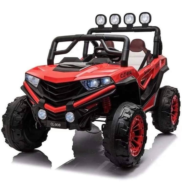 100-watt motors Dune Buggy Ride-on Jeep for Kids | High-quality EVA tires & Safety Belts - 11Cart