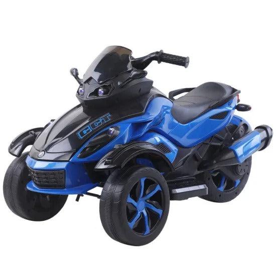 Dual Motor Electric 3 wheels Motorcycle for Kids - 11Cart