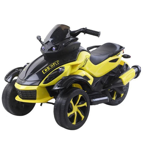 Dual Motor Electric 3 wheels Motorcycle for Kids - 11Cart