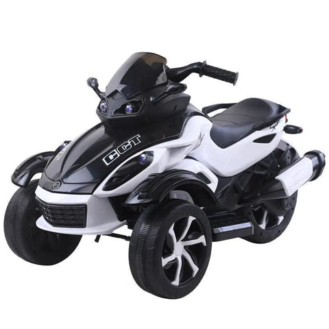 Dual Motor Electric 3 wheels Motorcycle for Kids - 11Cart
