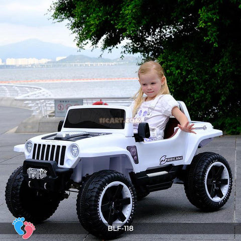 Kids Hurricane Jeep BLF-118 with Remote Control & Power Wheels - 11Cart