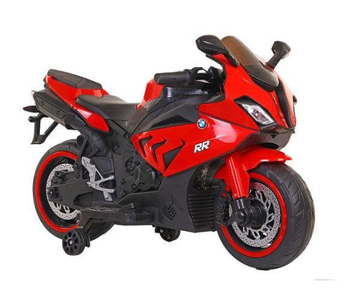 Red BMW S1000RR Superbike for Kids with Rechargeable Battery - 11Cart