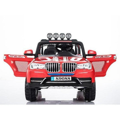 Ride on Rechargeable BMW S9088 Electric Car with Rubber Tyre for Childrens - 11Cart