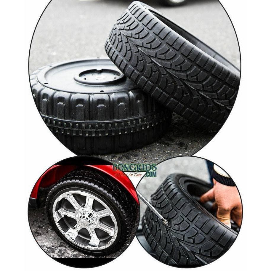 Ride on Rechargeable BMW S9088 Electric Car with Rubber Tyre for Childrens - 11Cart