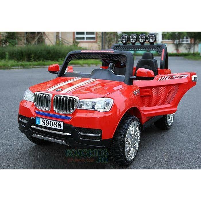 Ride on Rechargeable BMW S9088 Electric Car with Rubber Tyre for Childrens - 11Cart