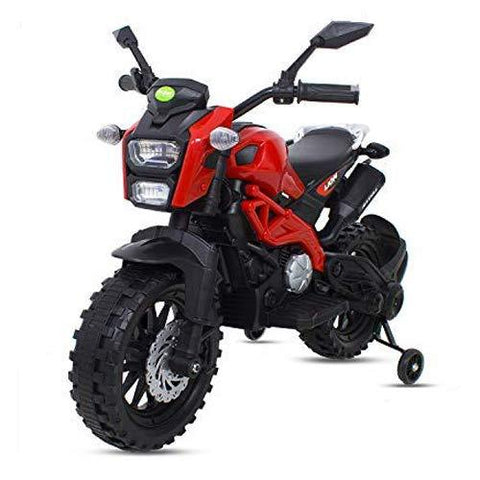 4-Wheel Compact Designed Battery Operated Motorbike for Kids - 11Cart