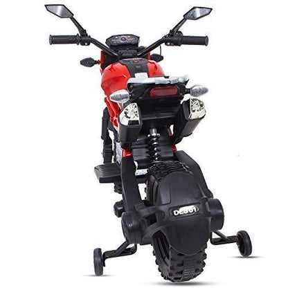 4-Wheel Compact Designed Battery Operated Motorbike for Kids - 11Cart