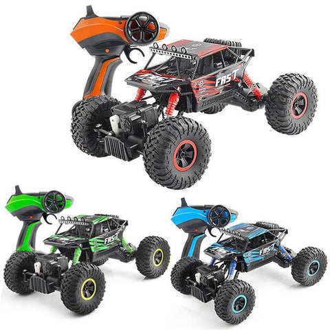 YL-06 2.4G 1/18 4WD Waterproof Off Road Rock Crawler RC Car Truck for Kids - 11Cart