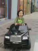 Rolls Royce 12V Kids Car Rechargeable Battery operated ride on car BDQ-8110 Black