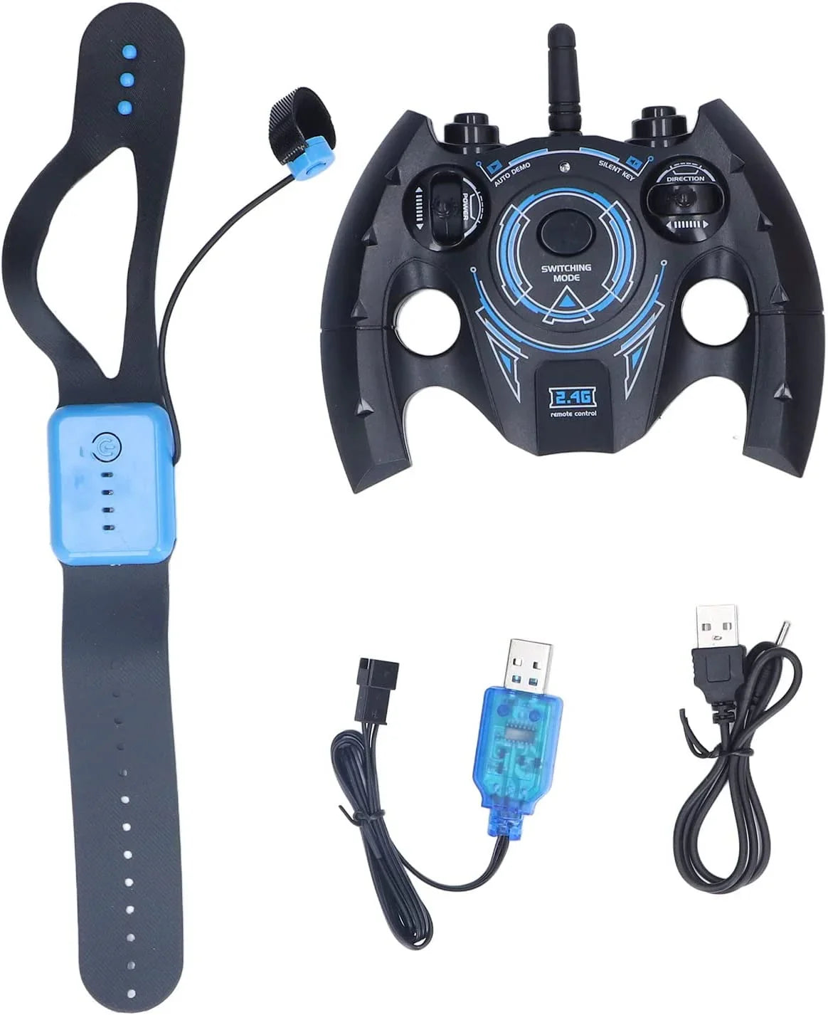 Watch Remote Control Stunt Car Gesture Induction Twisting Off-Road Vehicle Light Music Drift Dancing RC Toy Gift for Kids