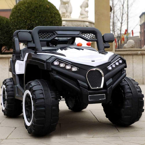 2 Motor 12V Powerful Ride Car Jeep for Kids with Remote Control - 11Cart