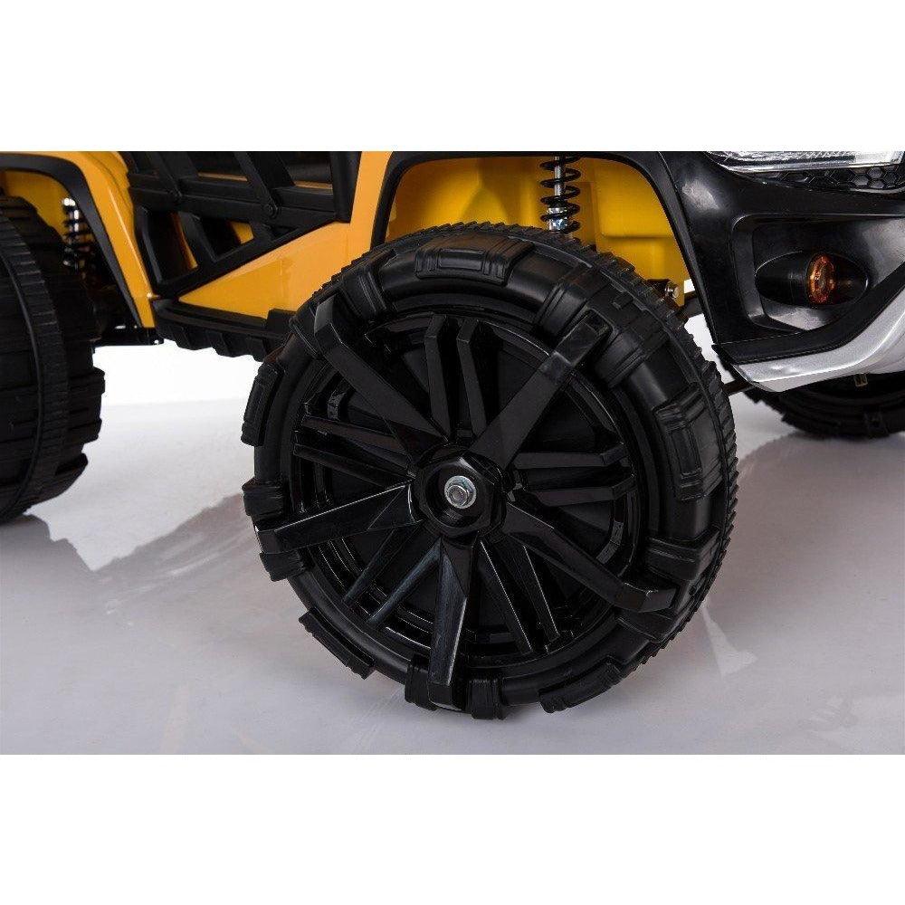 2 Motors Electric Terrain Jeep RBT-555 with Remote Control - 11Cart