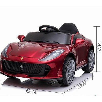 Ferrari WMT 912 Electric Car for Kids | Anti-slip Ribs - 11Cart