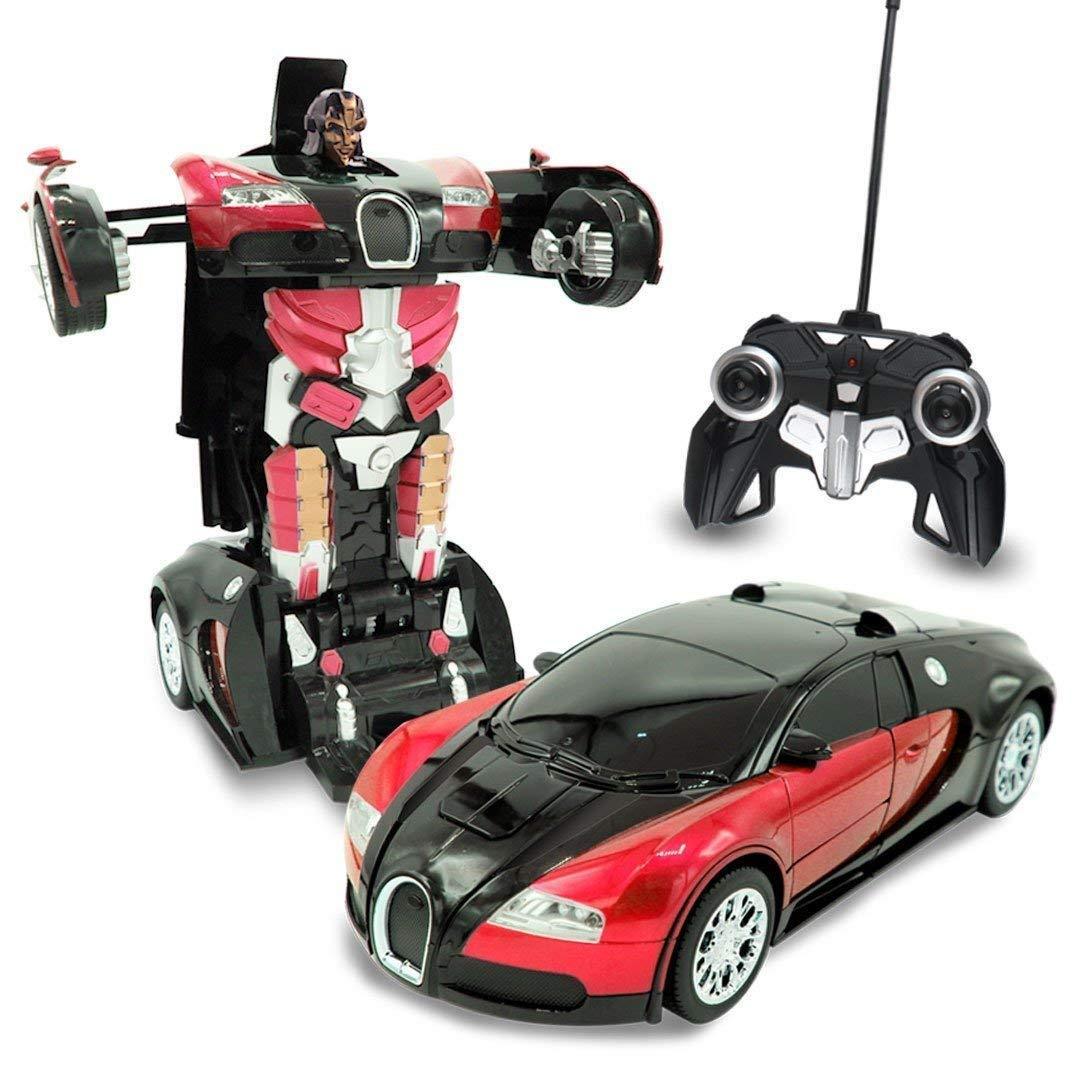 RC Transforming Robot Car with Remote Control for Kids | Car Mode and Robot Mode - 11Cart