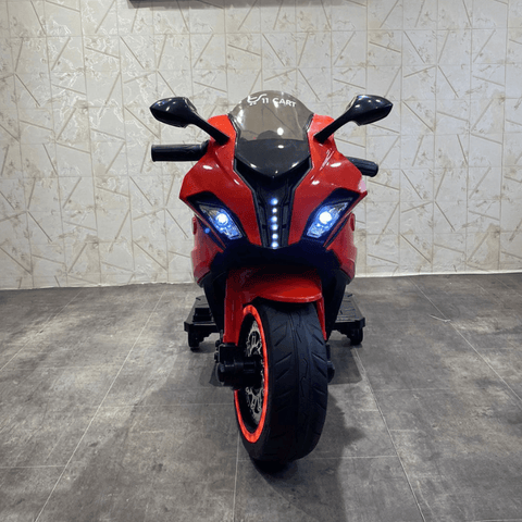 Red BMW S1000RR Superbike for Kids with Rechargeable Battery - 11Cart