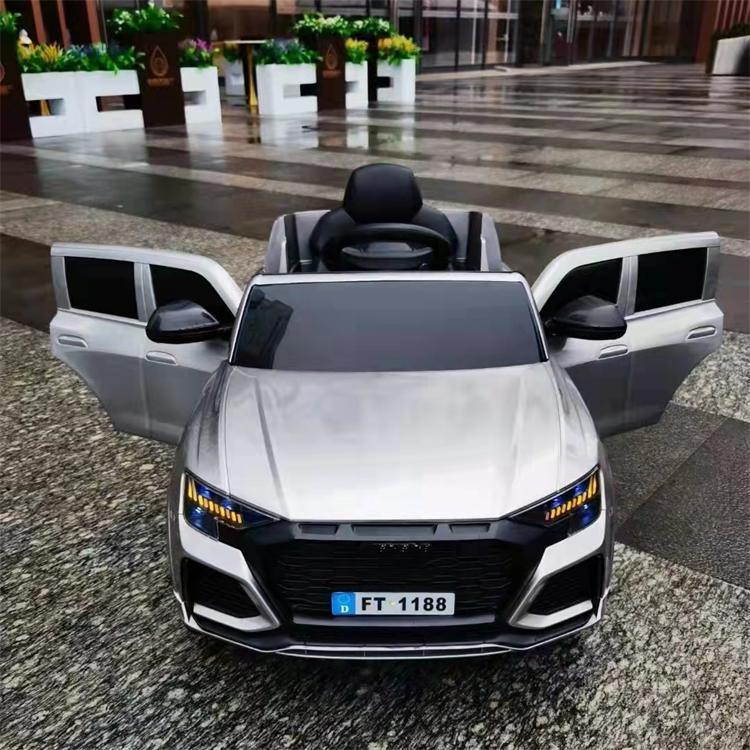 12v Ultimate Audi Car with Parental Care and Seat belts | Remote Control & Manual Drive - 11Cart