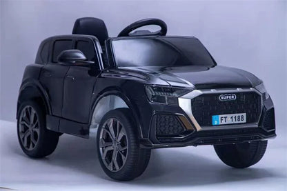 12v Ultimate Audi Car with Parental Care and Seat belts | Remote Control & Manual Drive - 11Cart