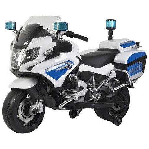 BMW R 1200 RT Police Motorcycle Bike for Kids | Safe and Durable - 11Cart