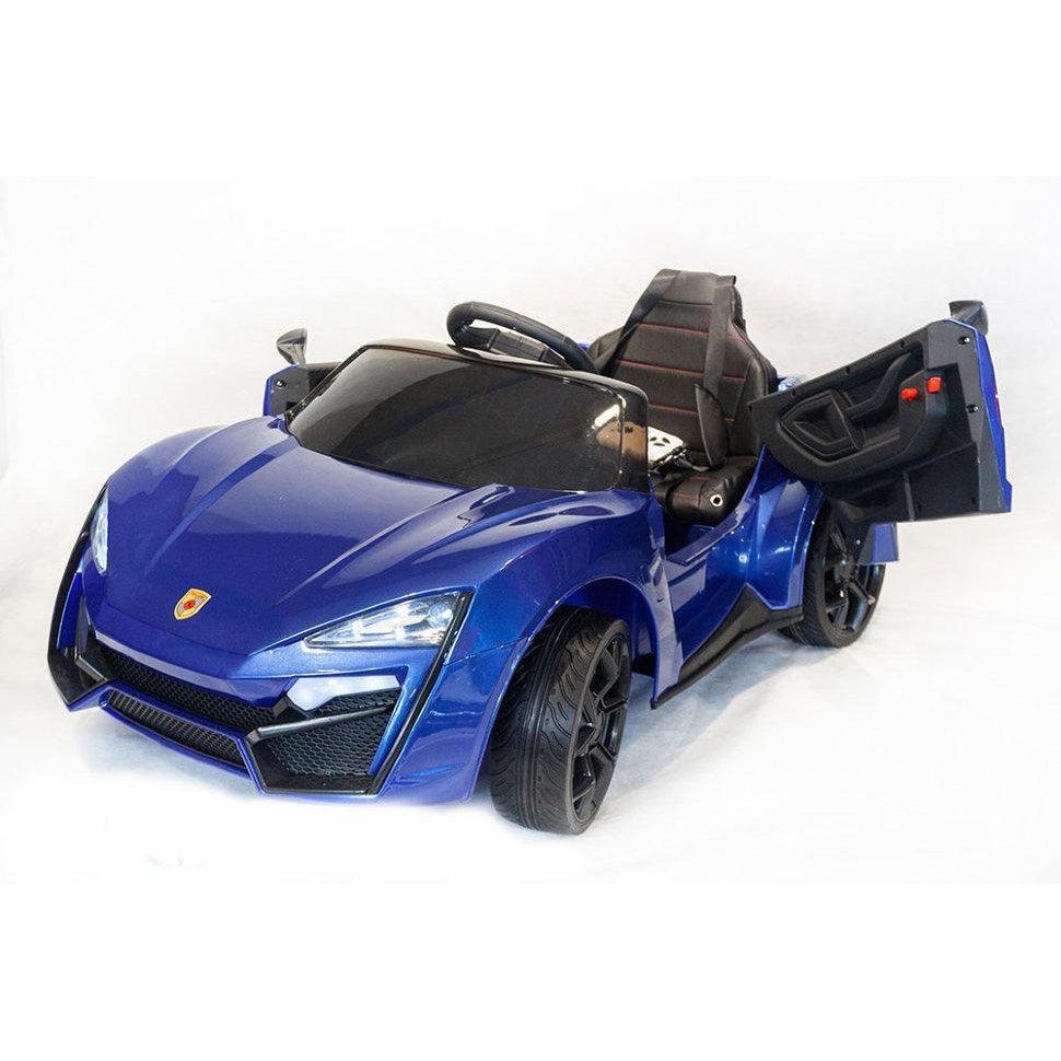 Lykan QLS 12V 2.4 Guided Electric Car for Kids | EVA rubber wheels & doors | all-wheel drive; - 11Cart