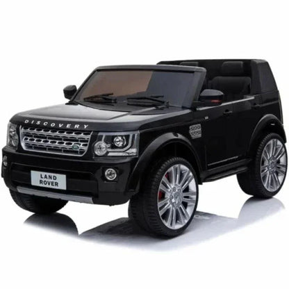 Battery-powered Land Rover SUV for children, featuring LED lights and sound effects
