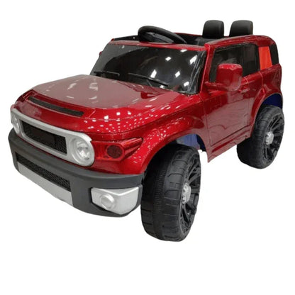12V Ride on Toyota Jeep for Kids | ABS plastic Frame & Four-wheel suspension | Remote & Manual Drive - 11Cart