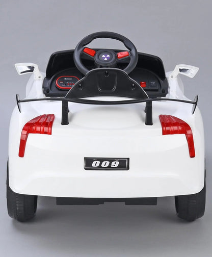 1189 Battery Operated Smooth Ride on Toy Car for Kids with Backrest and Remote - 11Cart