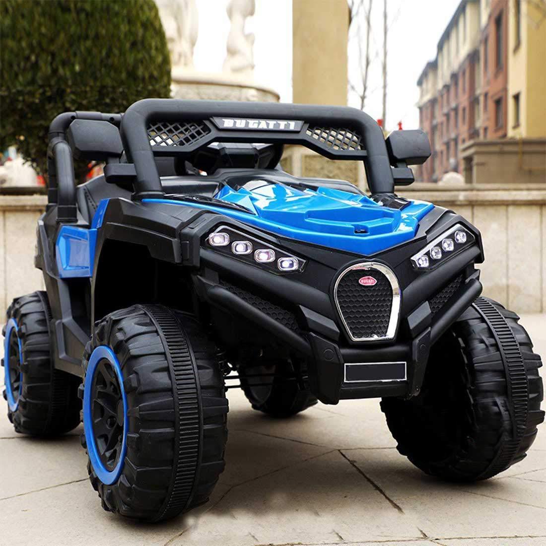 Blue 909 Ride-on Jeep for Kids | 2x6v Battery and Double Motor - 11Cart