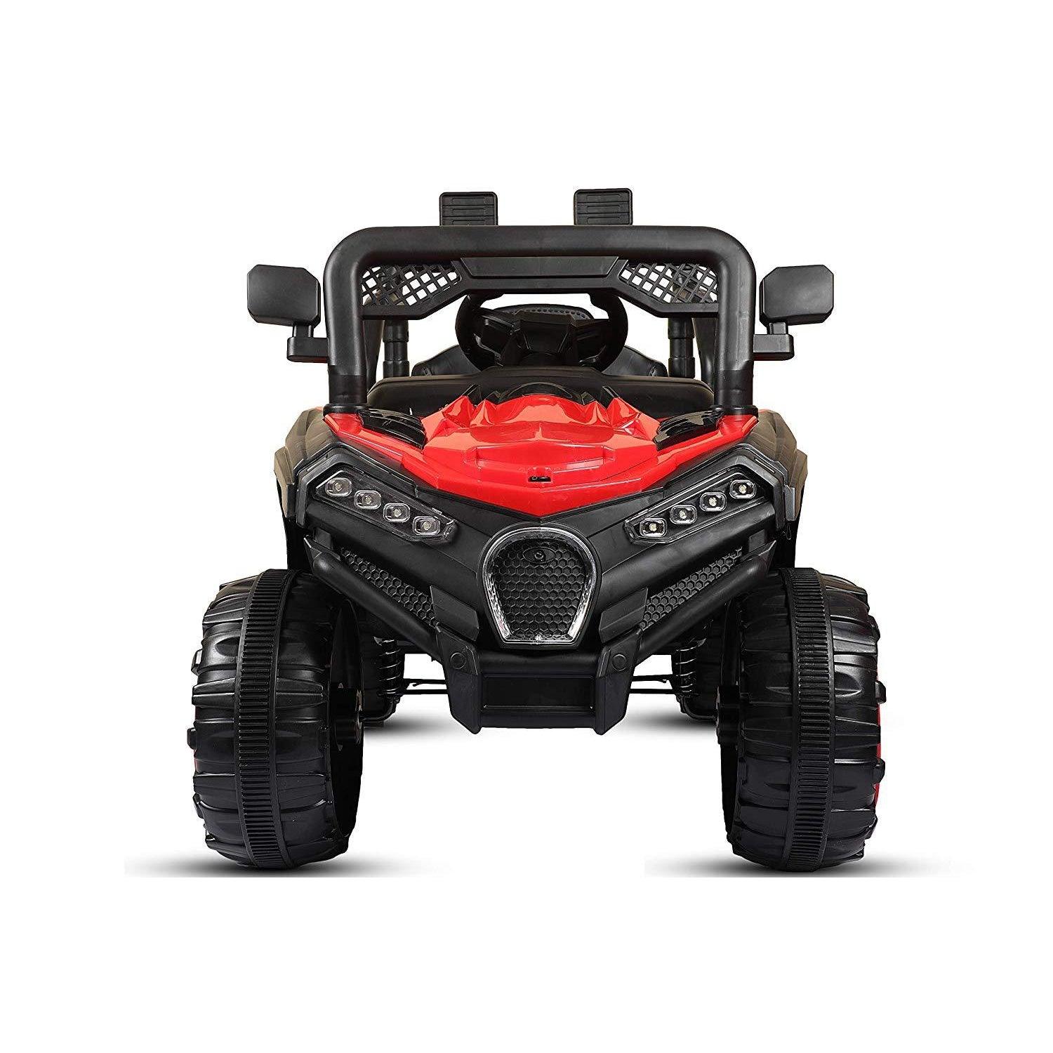 En71 and Bis Certified 909 Ride on Jeep for Kids | Manual & Remote Control | 2x6v Battery and Double Motor - 11Cart