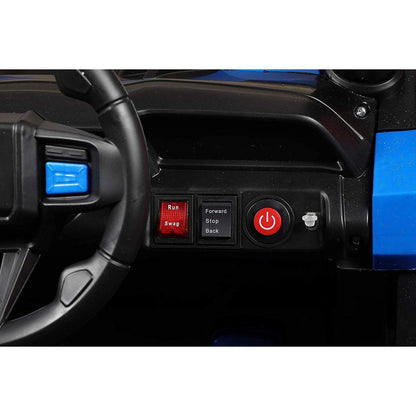 Blue 909 Ride-on Jeep for Kids | 2x6v Battery and Double Motor - 11Cart